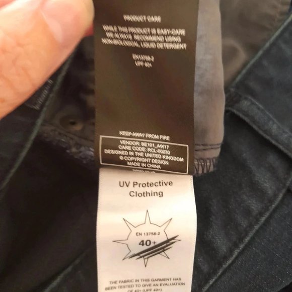 Rohan 36 R Tapered Jeans UV Protection 36w 29l - Picture 7 of 7
